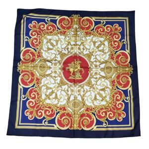 Vintage Hermès Les Tuileries Silk Scarf 90